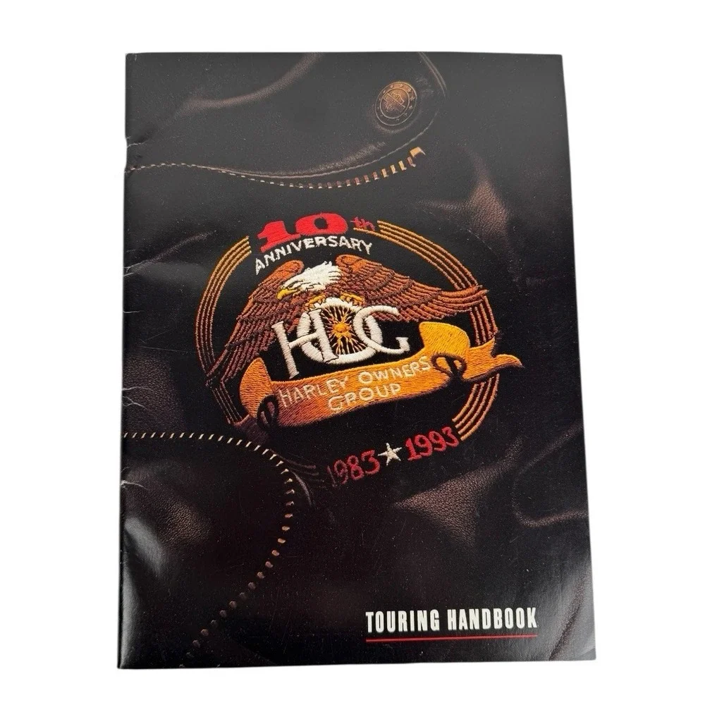 1993 Harley Davidson 10th‎ Anniversary Touring Handbook A18G